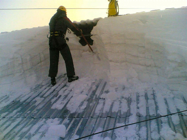 Уборка снега цена в Томске